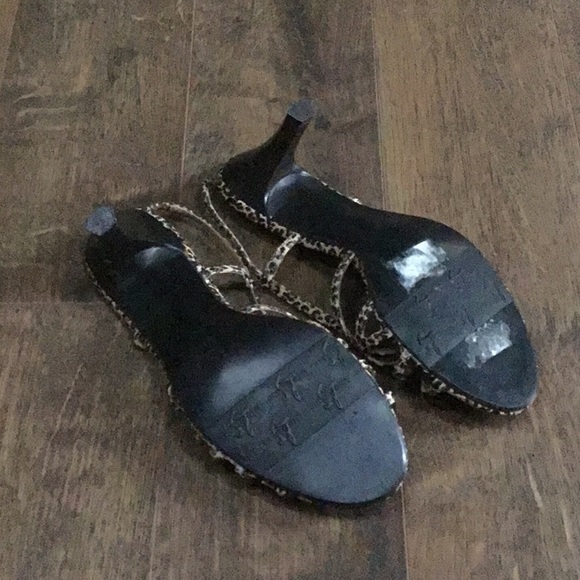 Life Stride leopard print sandals sz 8 - Picture 3 of 3